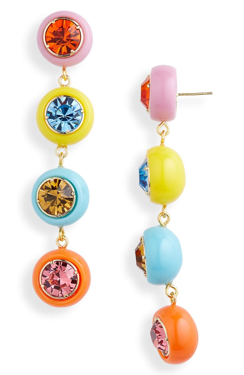 Lele Sadoughi Gumball Linear Drop Earrings, Main, color,