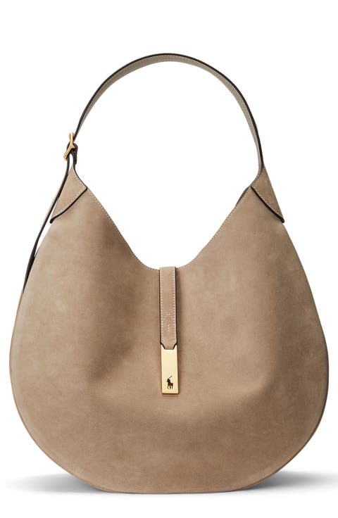 Suede Shoulder Bag
