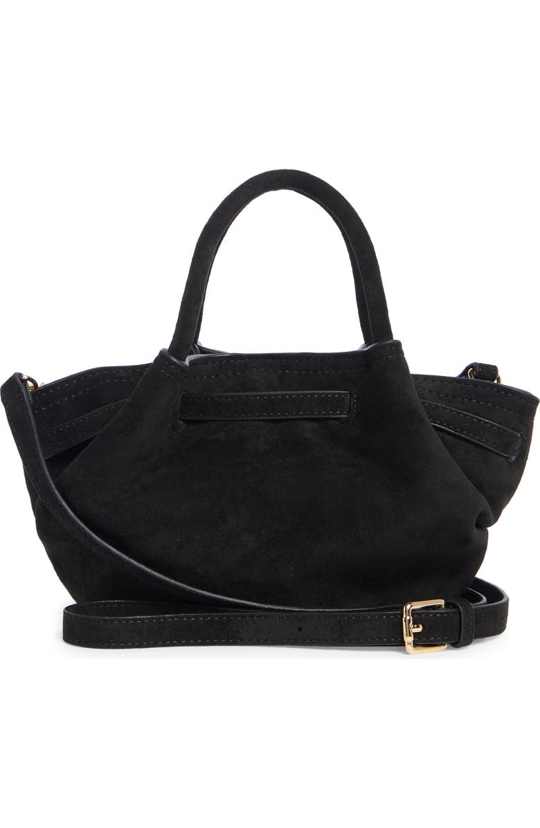 URBAN EXPRESSIONS HANDBAGS Faux Suede Crossbody Bag, Alternate, color, Black