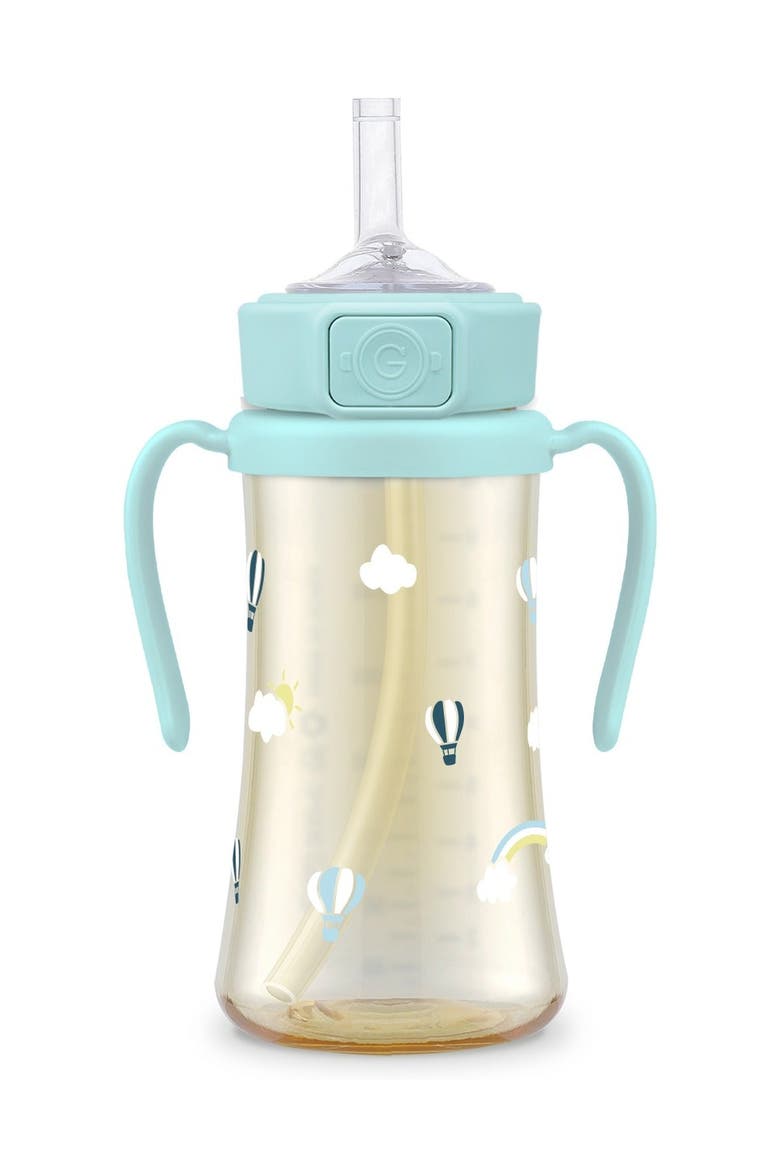 Premium Straw Cup with Flip Top 10oz - Stage 2 Straw, Alternate, color, Air-Balloon