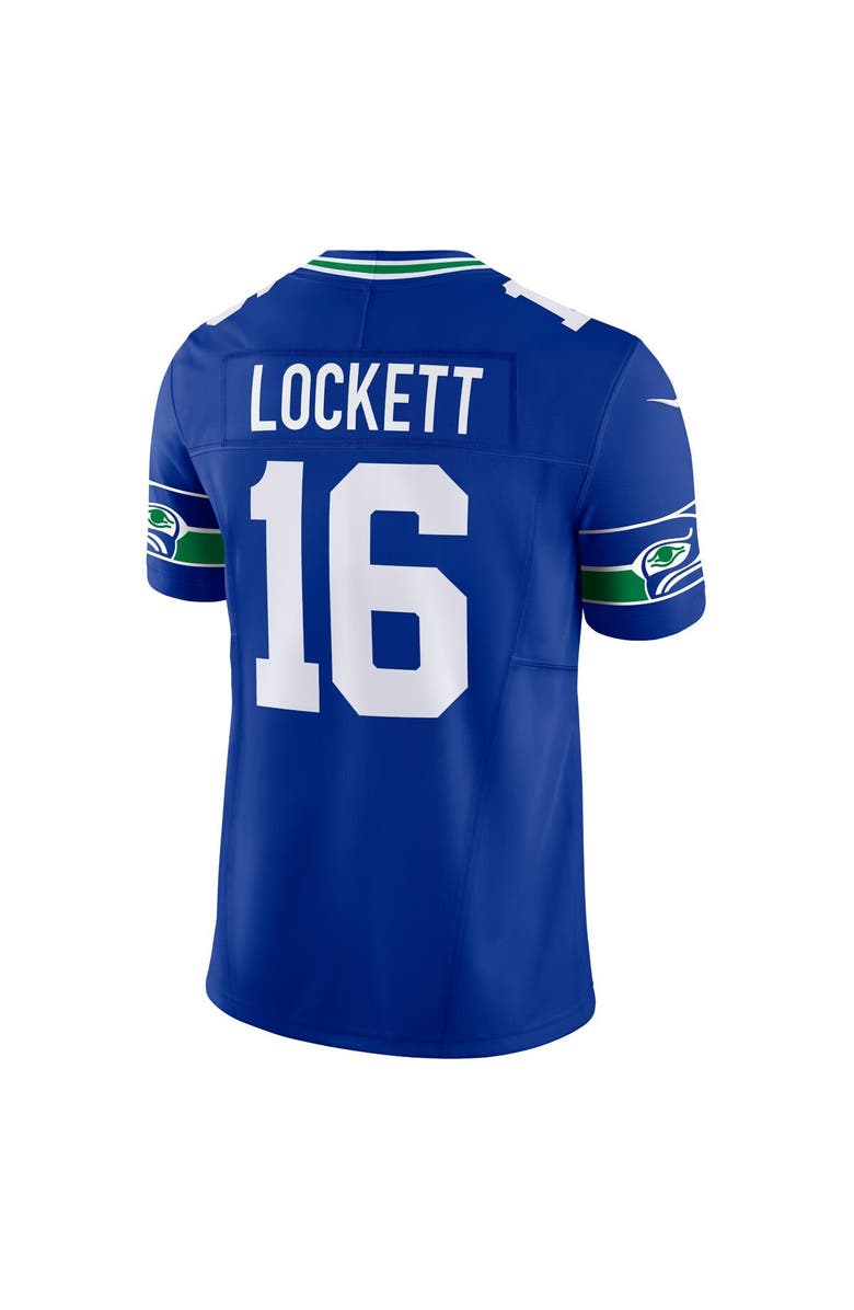 Nike Men's Nike Tyler Lockett Royal Seattle Seahawks Vapor F.U.S.E. Limited Jersey, Alternate, color, 