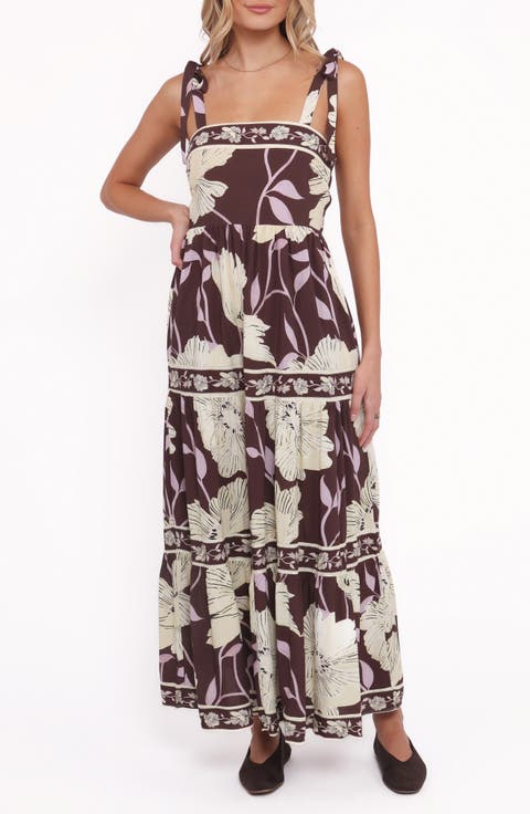 Leonor Print Maxi Dress