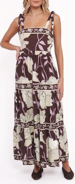 Petal & Pup Leonor Print Maxi Dress