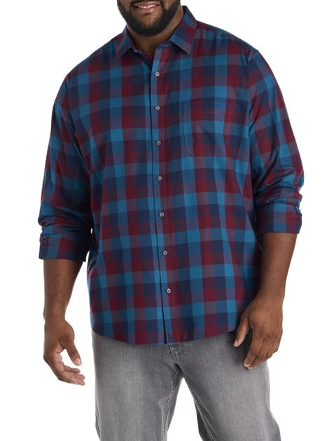 Big & Tall Heinrich Flannel Sport Shirt