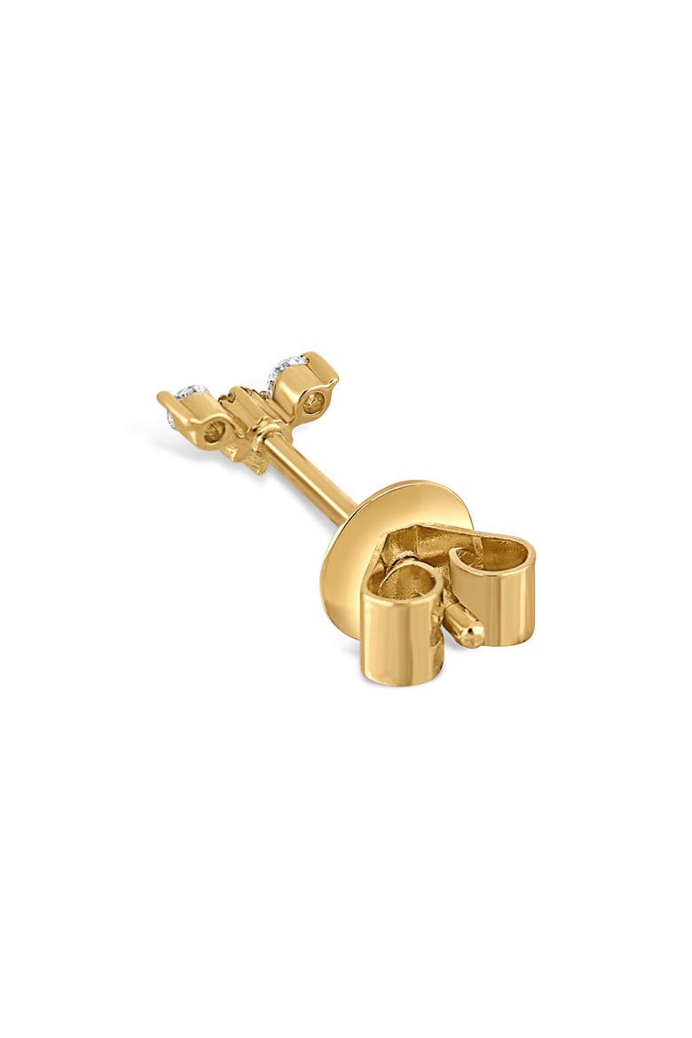 Icon 18K Yellow Gold Diamond Stud Earrings, Alternate, color, 18K YELLOW GOLD