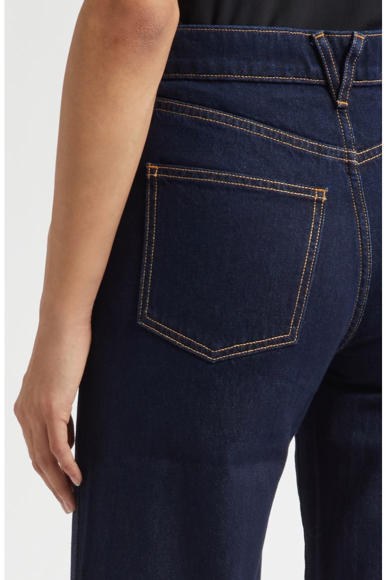 Kasey Wide Leg Jeans, Alternate, color, INDIGO RINSE
