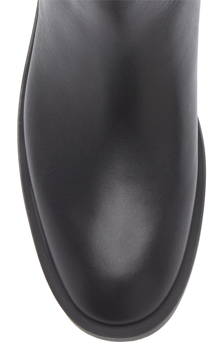 Stuart Weitzman Sondra Chelsea Bootie, Alternate, color, Black Leather