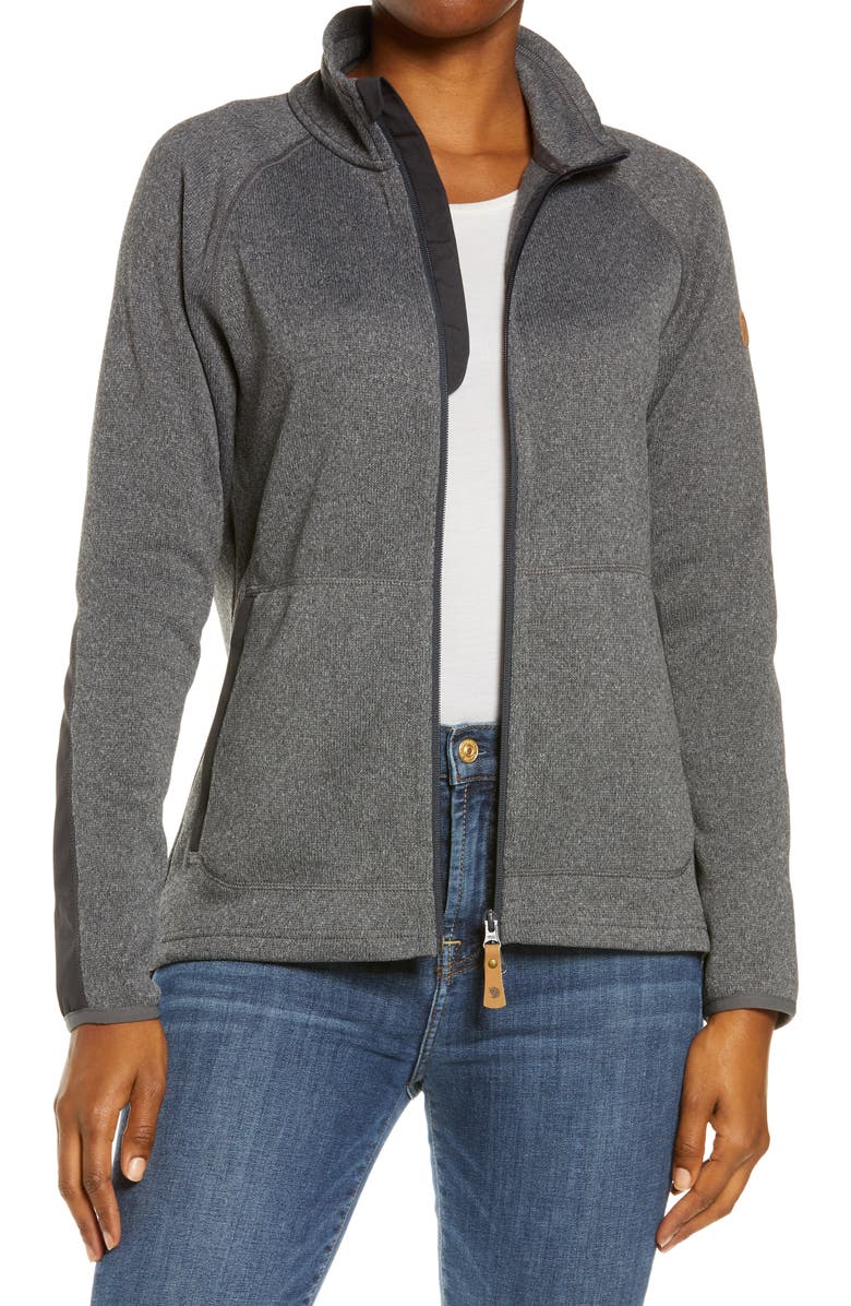 Fjällräven Övik Fleece Zip Jacket, Main, color,