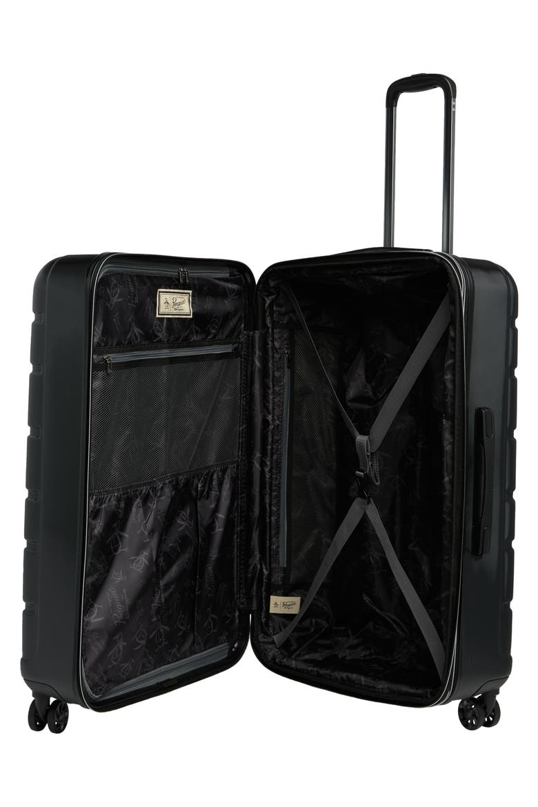 Crimson 29" Expandable Hardside Spinner, Alternate, color, BLACK