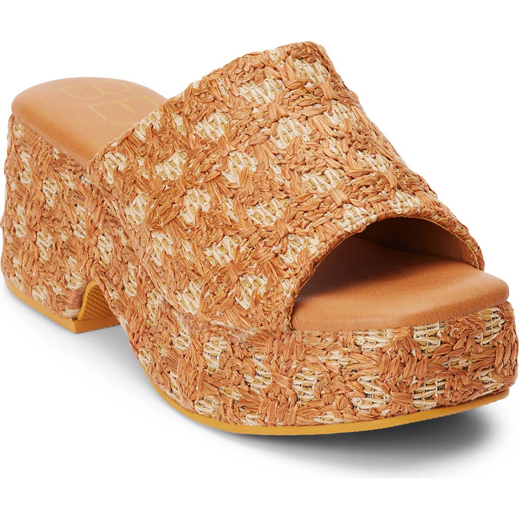 Beach By Matisse Cruz Platform Slide Sandal In Multi