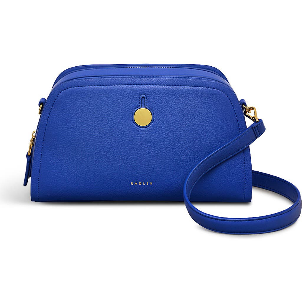 Radley London Bathurst Mews Small Ziptop Crossbody Bag In Yves Blue
