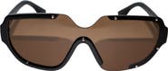 Fifth & Ninth Jolie 71mm Oversize Polarized Square Sunglasses