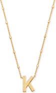 Kendra Scott Initial Pendant Necklace