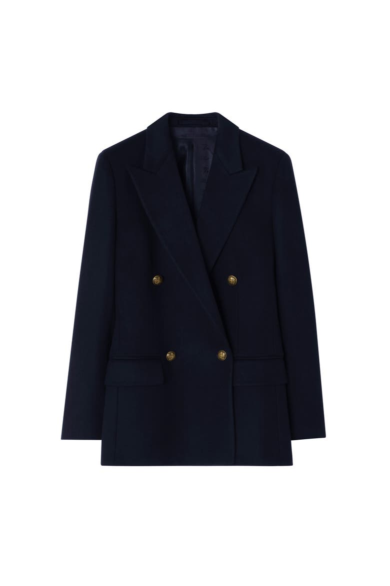 Cashmere Tailored Jacket, Main, color, Navy
