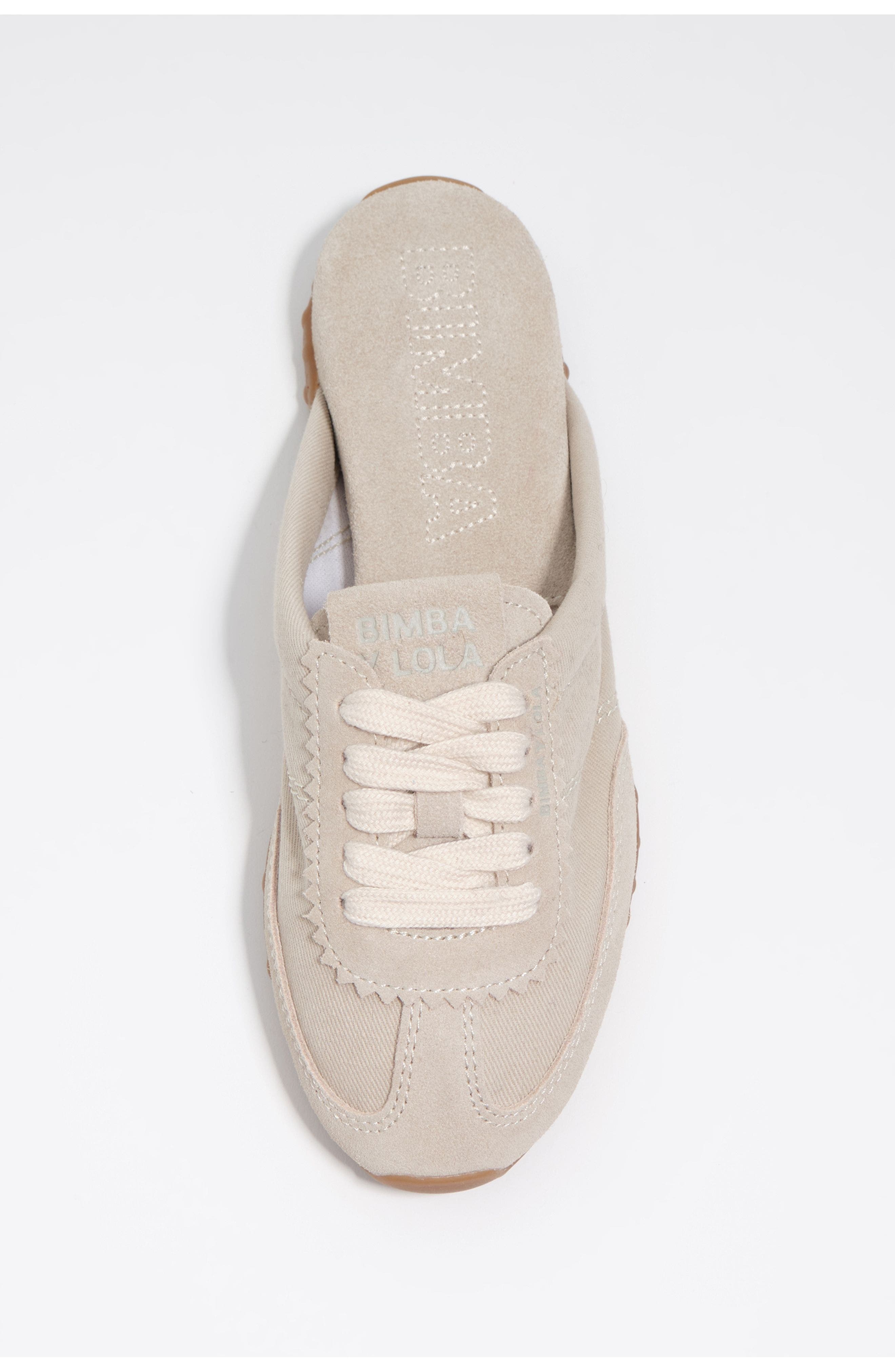 Suede And Fabric 13 31 Mule Sneaker, Alternate, color, BEIGE