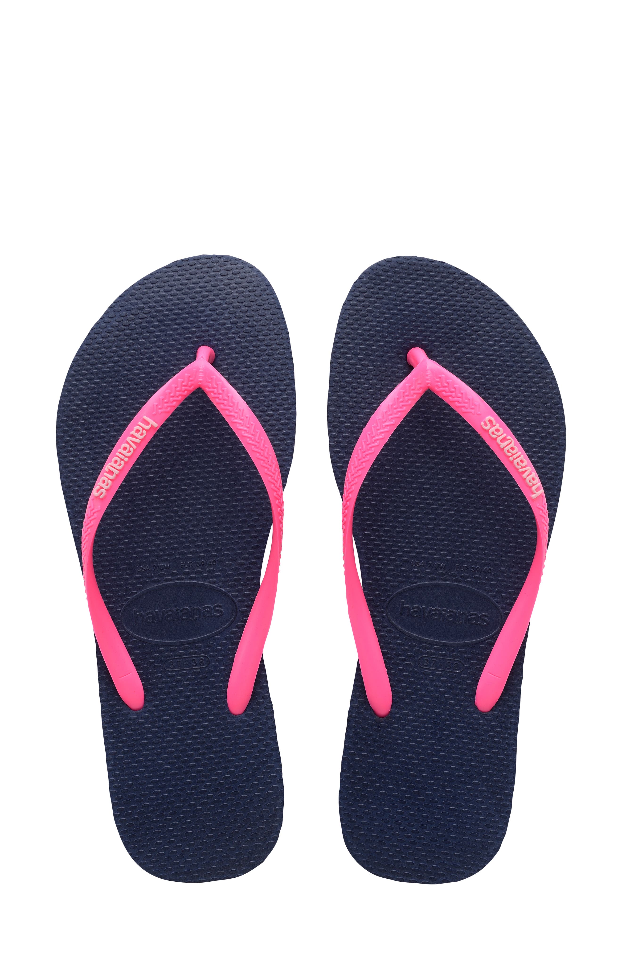 Slim Flip Flop, Main, color, MARINE/ WONDER