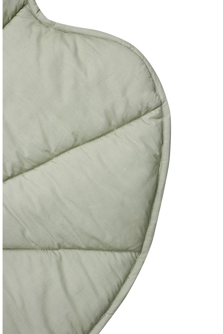 Water Lily Organic Play Mat, Alternate, color, OLIVE