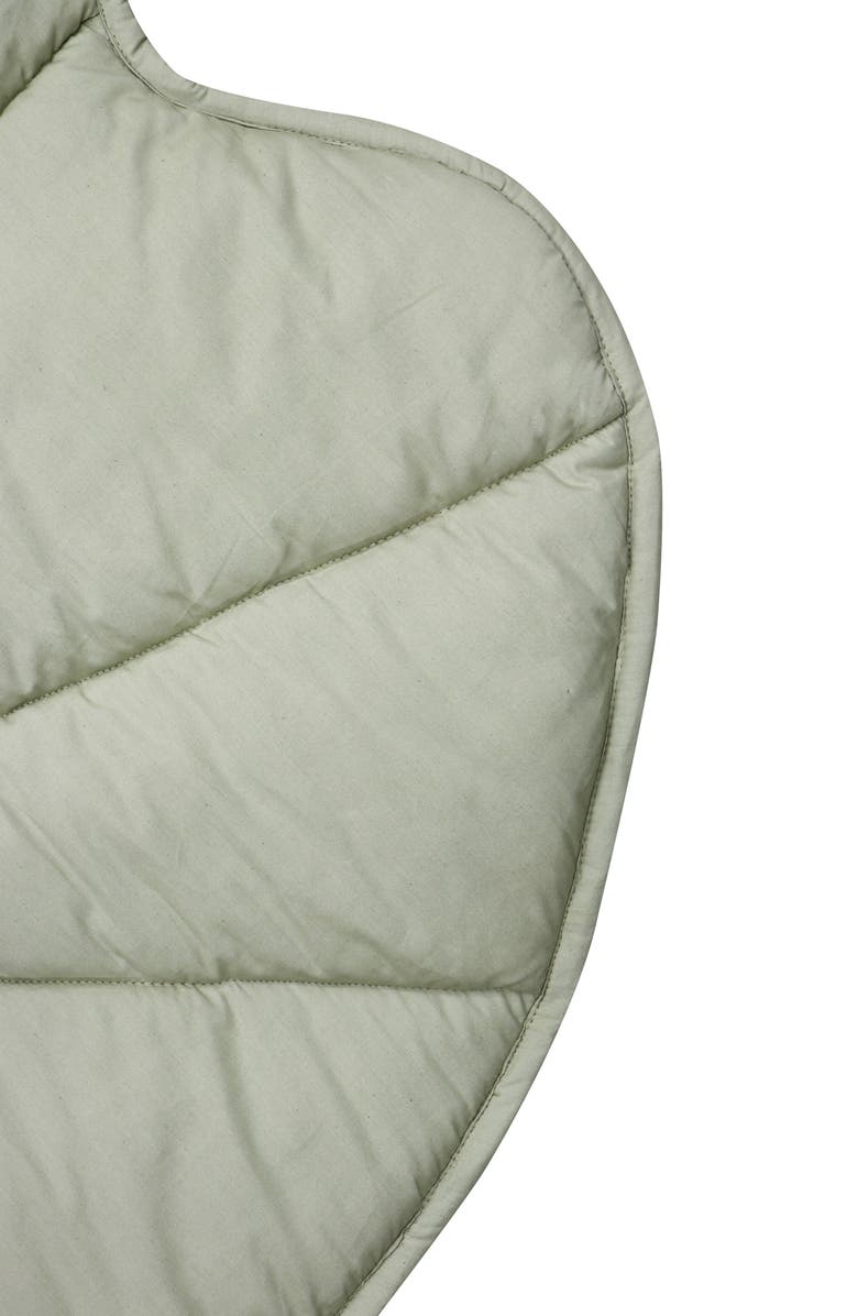 Lorena Canals Water Lily Organic Play Mat, Alternate, color, Olive