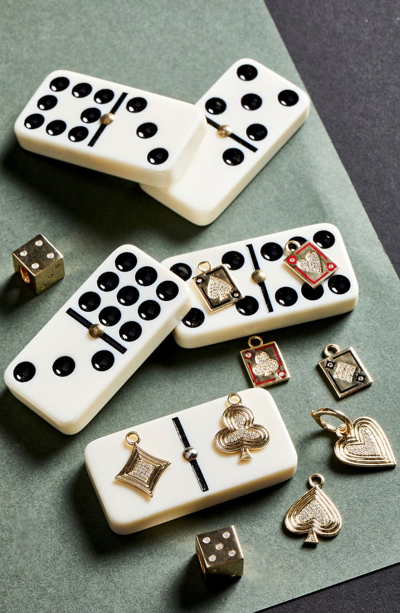 Adina Reyter Make Your Move Diamond Heart Pendant Necklace, Alternate, color,