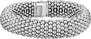 LAGOS Signature Caviar Wide Rope Bracelet