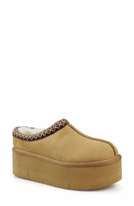 Faux Shearling Platform Bootie