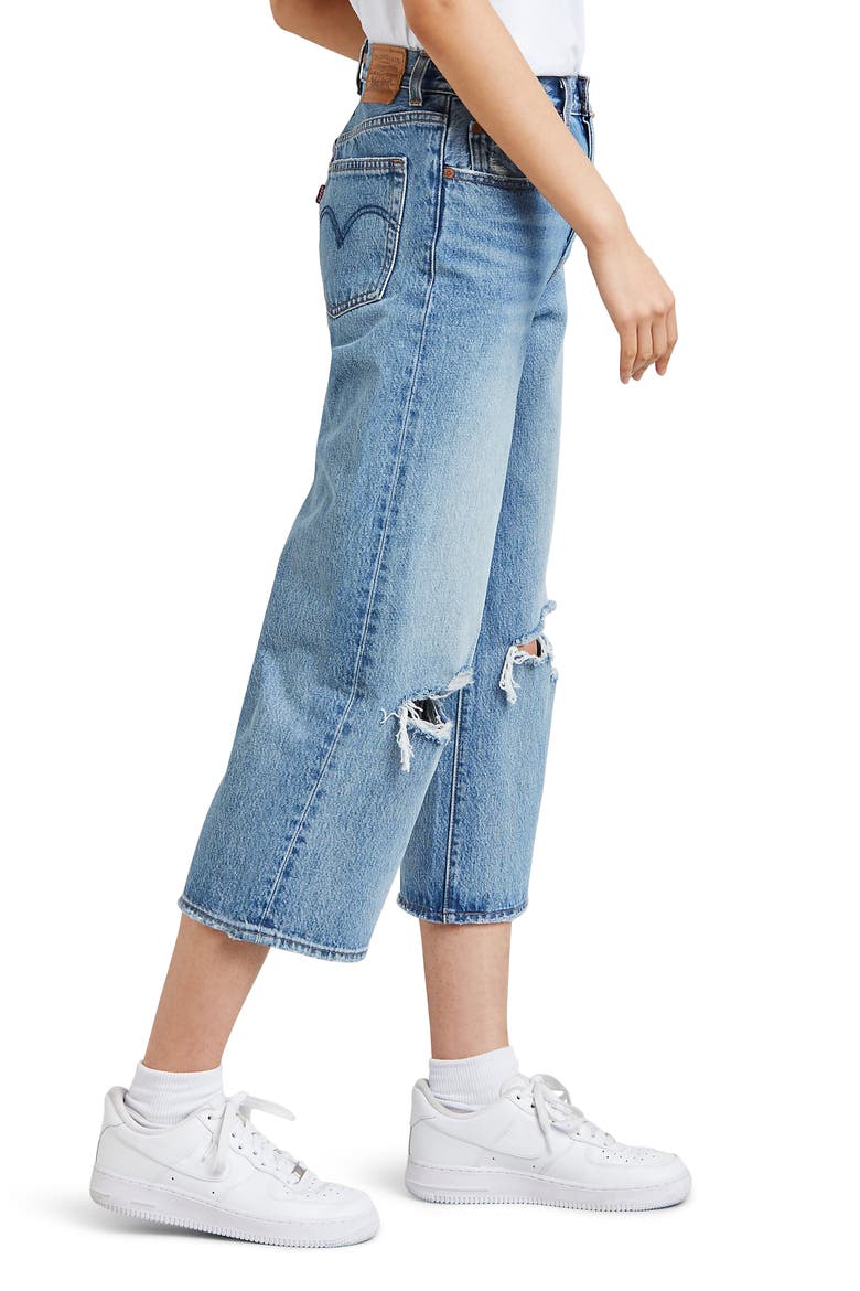 Levi's® High Water Wide Leg Jeans, Alternate, color, STRAIGHT UP