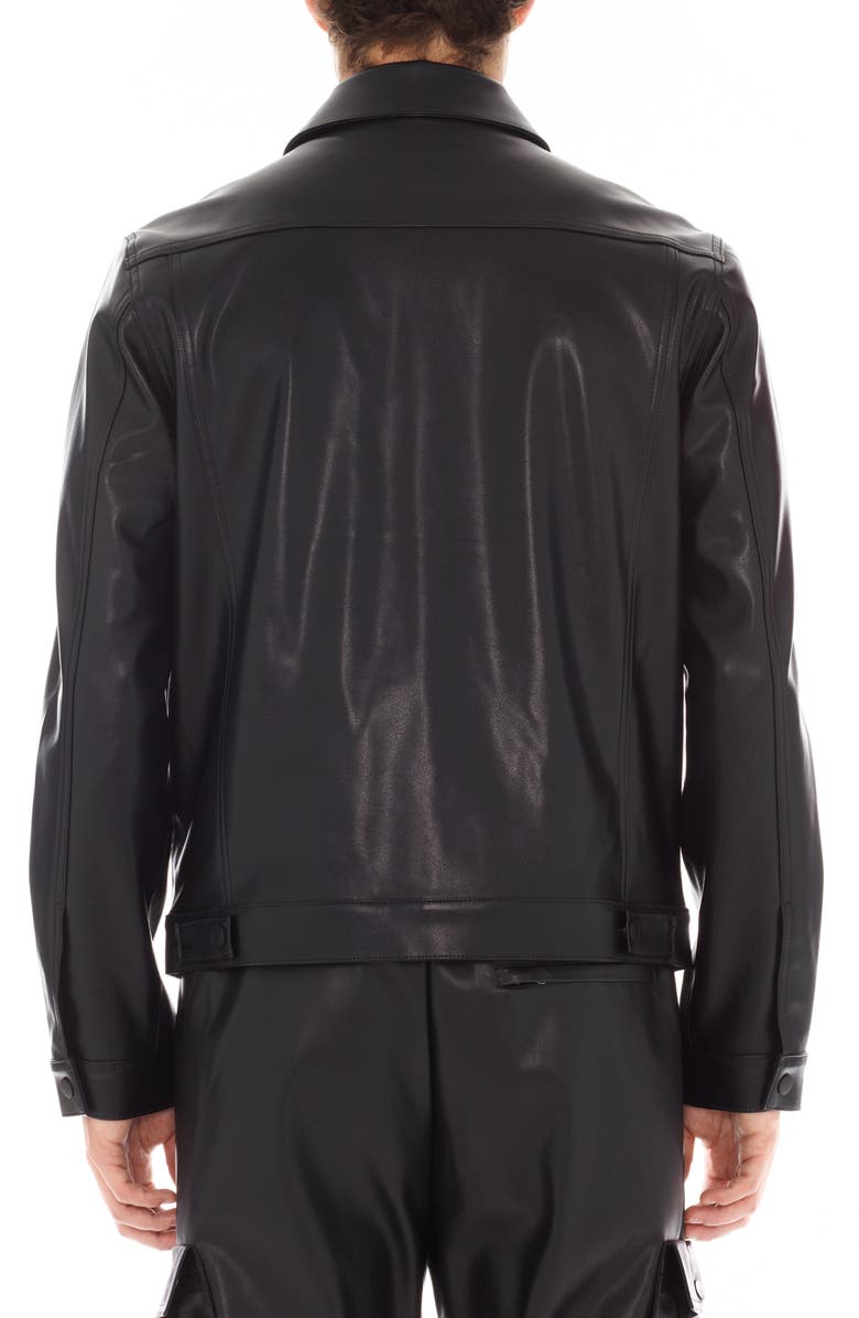 HVMAN Faux Leather Jacket, Alternate, color,