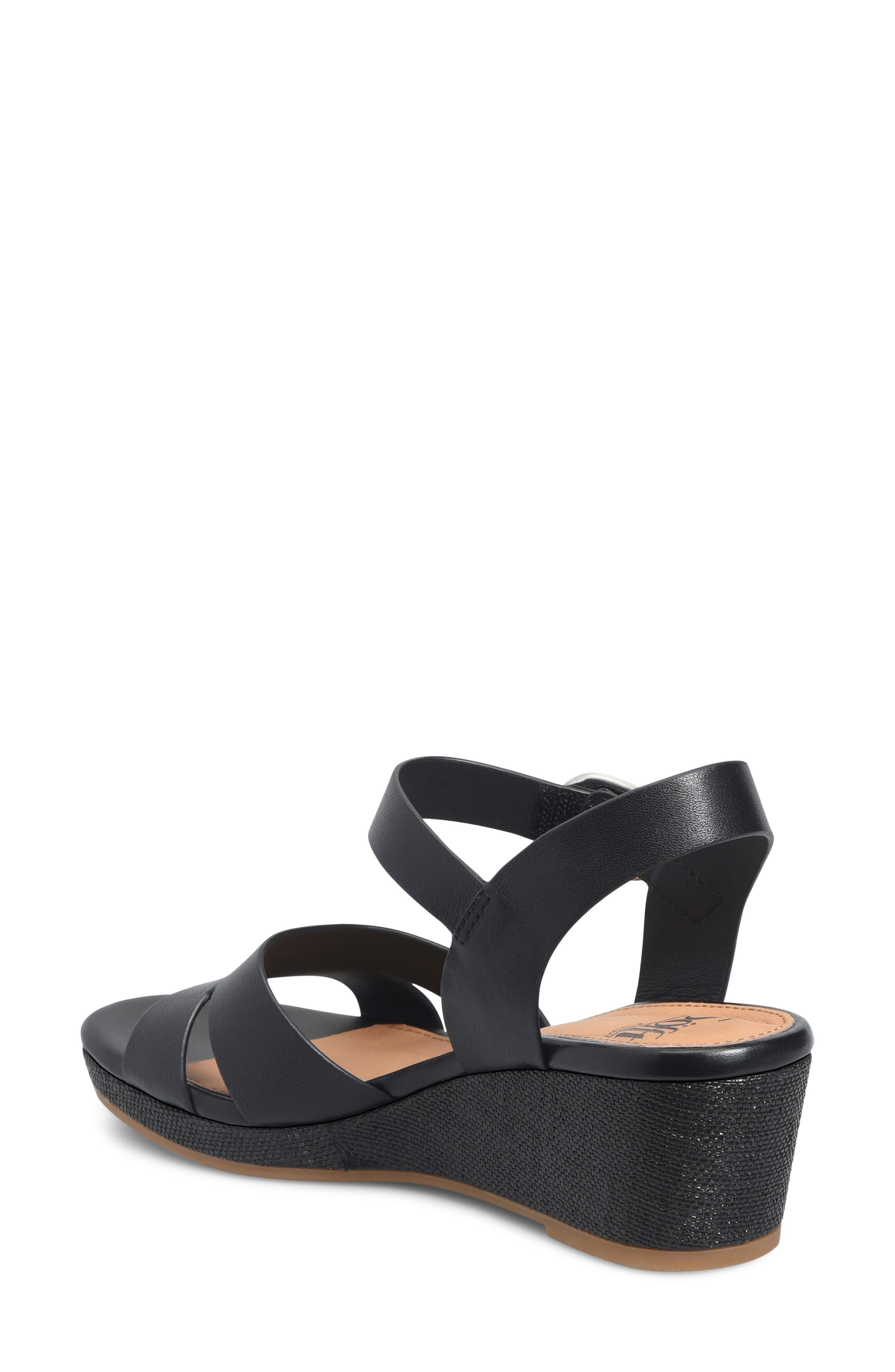 Söfft Vanessa Ankle Strap Platform Wedge Sandal, Alternate, color, 