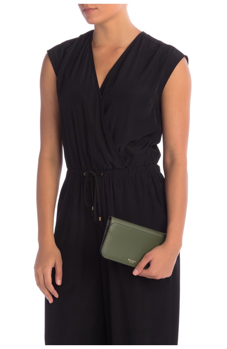 Kate Spade New York nadine leather clutch wallet, Alternate, color,