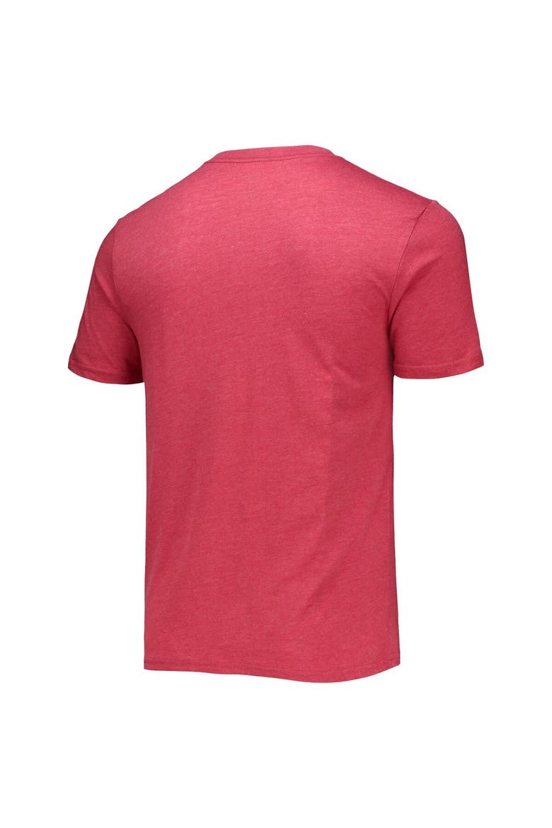 Men's Concepts Sport Heathered Charcoal/Crimson Alabama Crimson Tide Meter T-Shirt & Pants Sleep Set, Alternate, color, Heather Charcoal