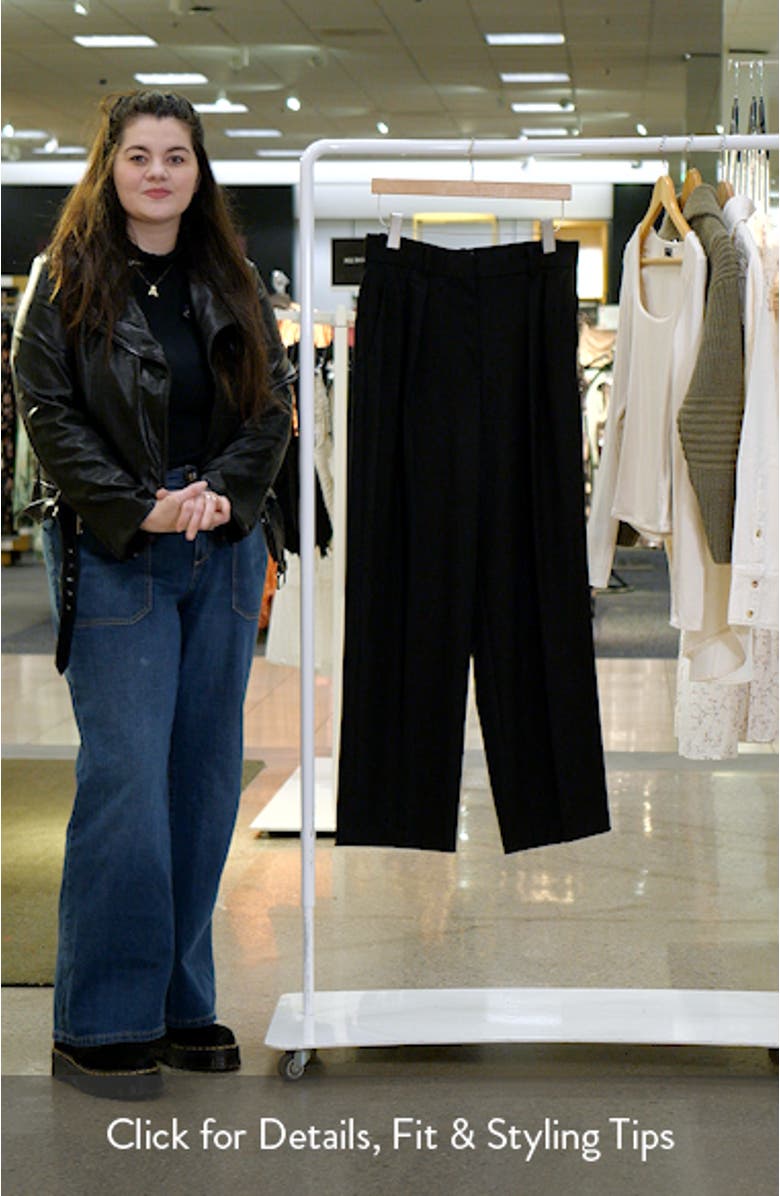 Pleated Wide Leg Pants, sales video thumbnail