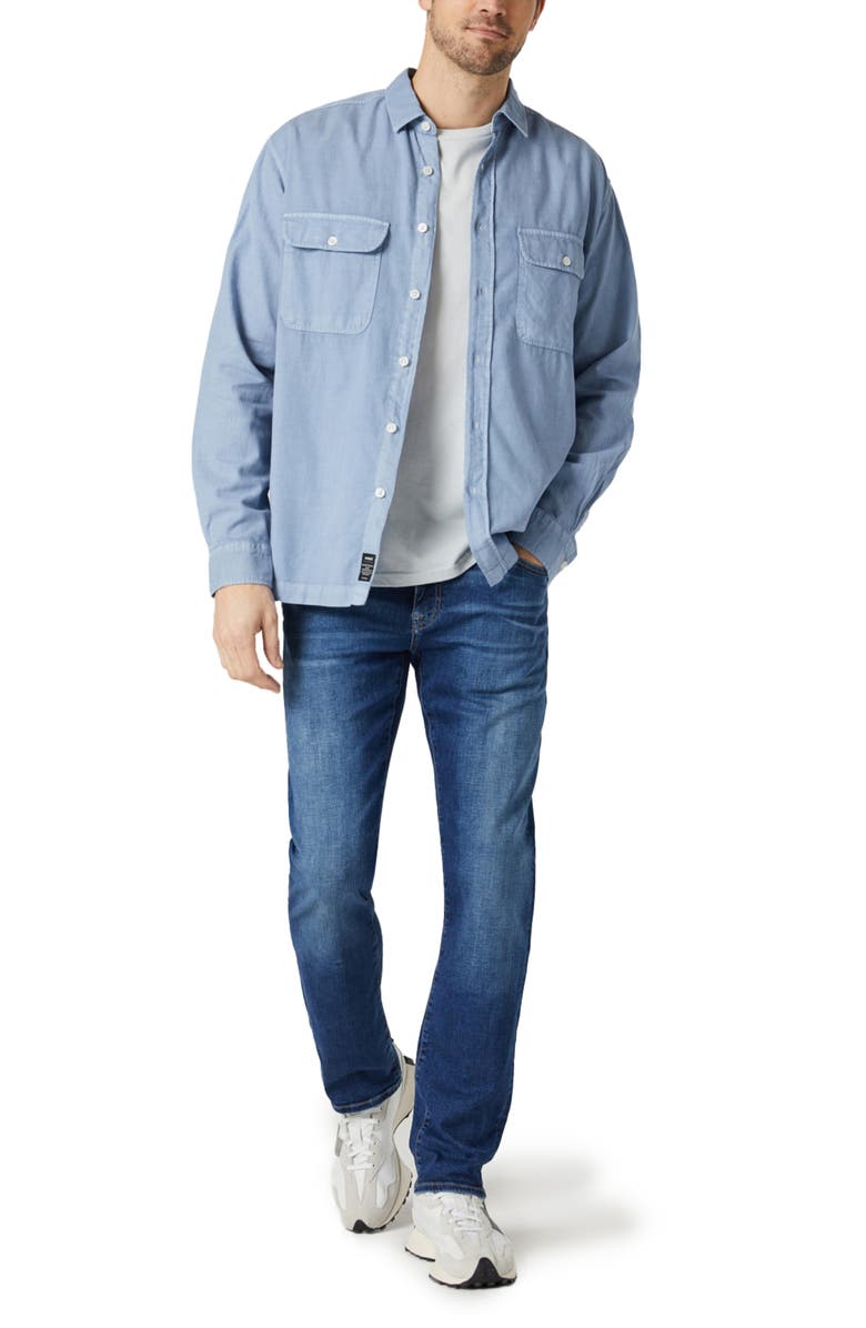 Mavi Jeans Josh Bootcut Jeans, Alternate, color, Mid Brushed Organic Move