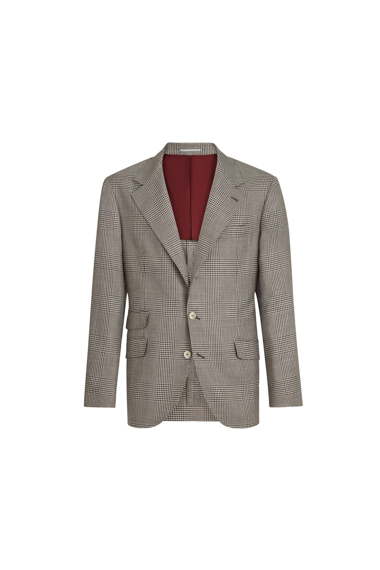 Prince of Wales Cavallo blazer, Alternate, color, Light Brown