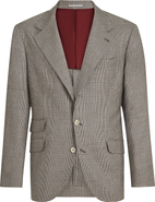 Brunello Cucinelli Prince of Wales Cavallo blazer