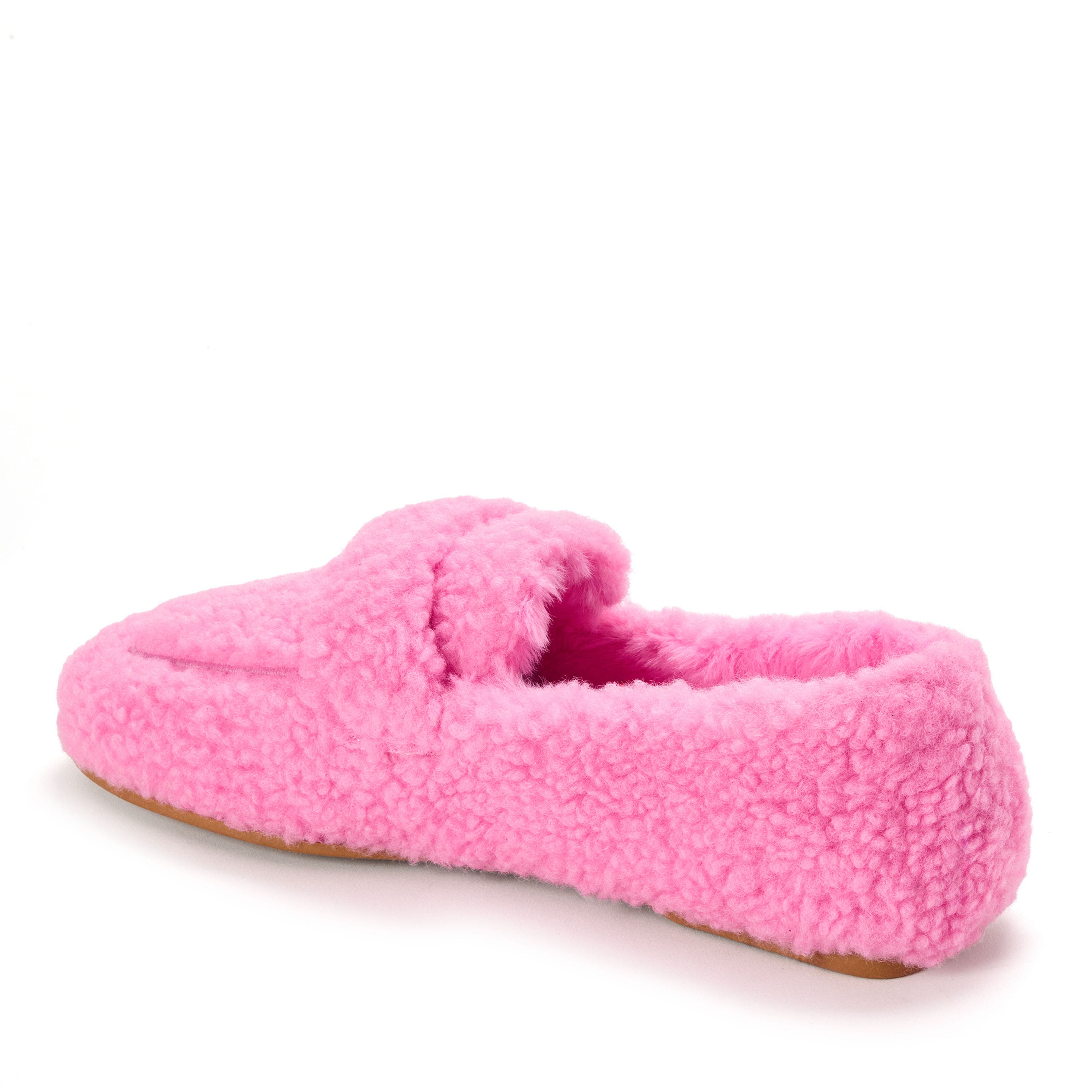 Madeline Luxe Teddy Loafer, Alternate, color, Pink