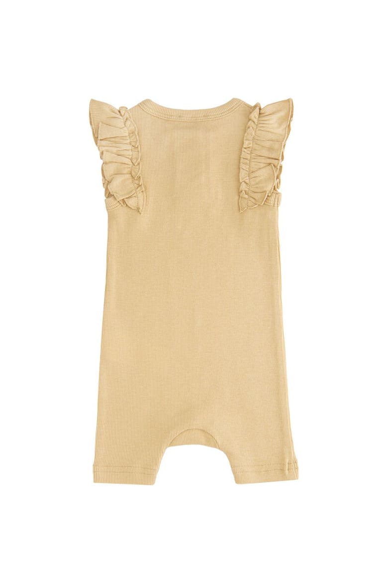 Ruffle Modal Shortie, Alternate, color, Yellow Mustard