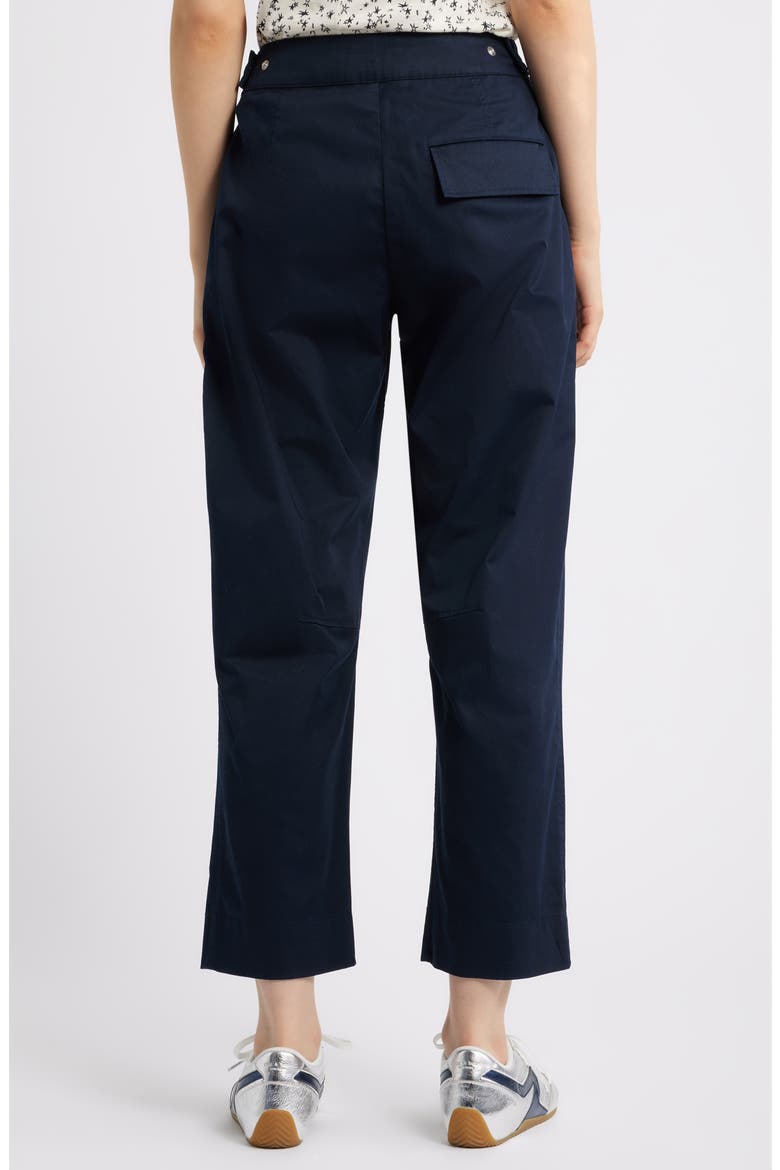 Anita Stretch Cotton Ankle Pants, Alternate, color, SALUTE