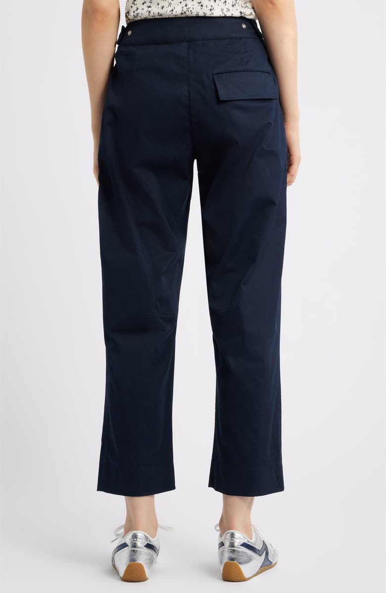 rag & bone Anita Stretch Cotton Ankle Pants, Alternate, color, Salute