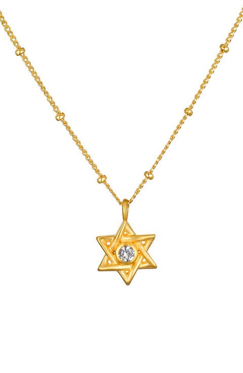 Guiding Faith Star of David Necklace