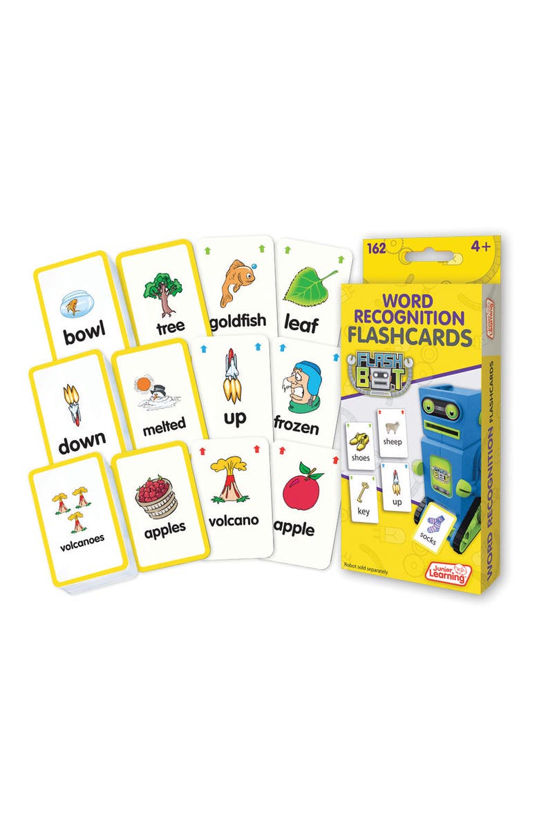 Junior Learning Word Recognition Flashcards, Main, color, Multicolored