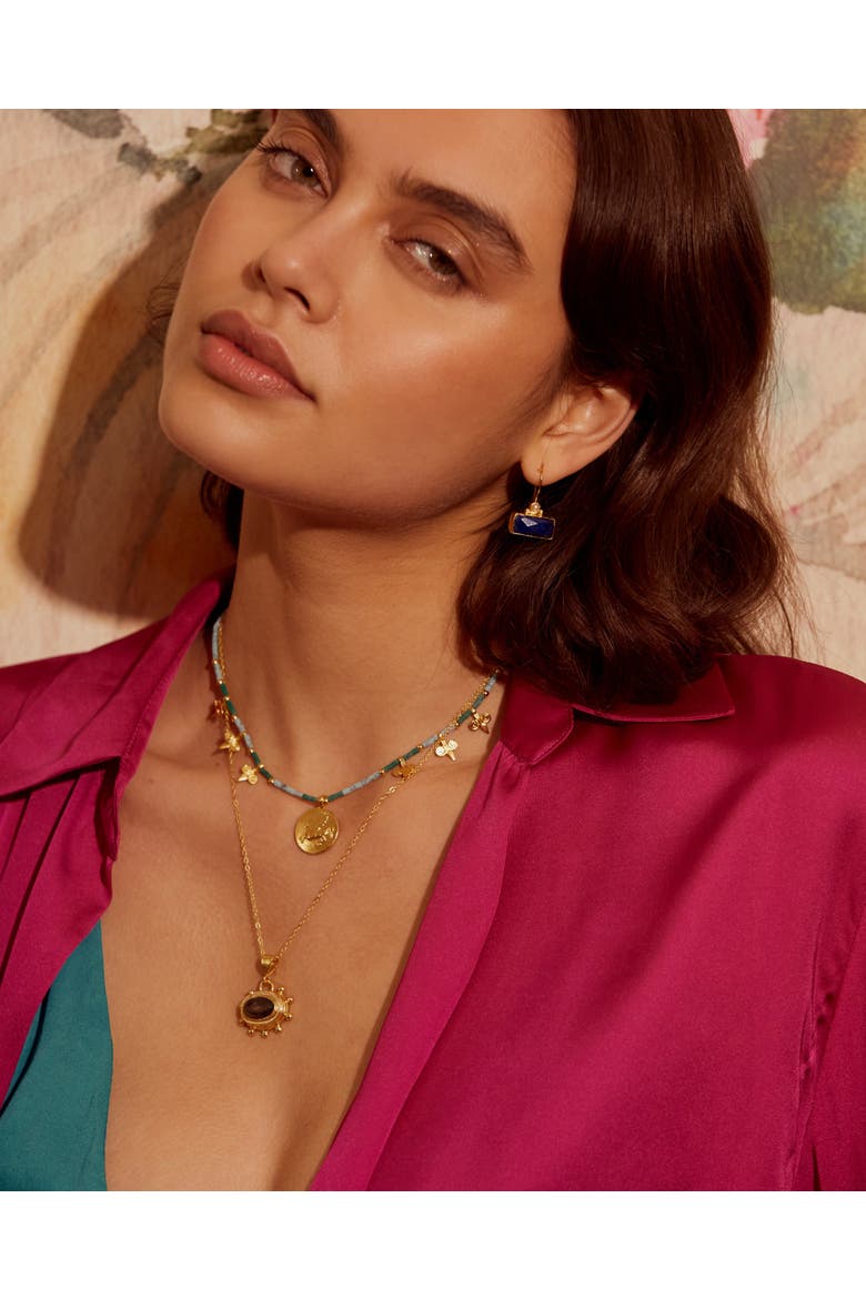 Zand Labradorite Pendant Necklace, Alternate, color, Gold