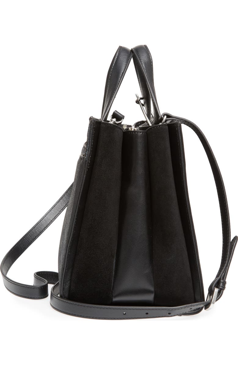 Treasure & Bond Tyler Metallic Leather Satchel, Alternate, color,