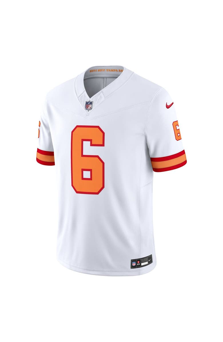 Nike Men's Nike Baker Mayfield White '76 Tampa Bay Buccaneers  Vapor F.U.S.E. Player Limited Jersey, Alternate, color, White