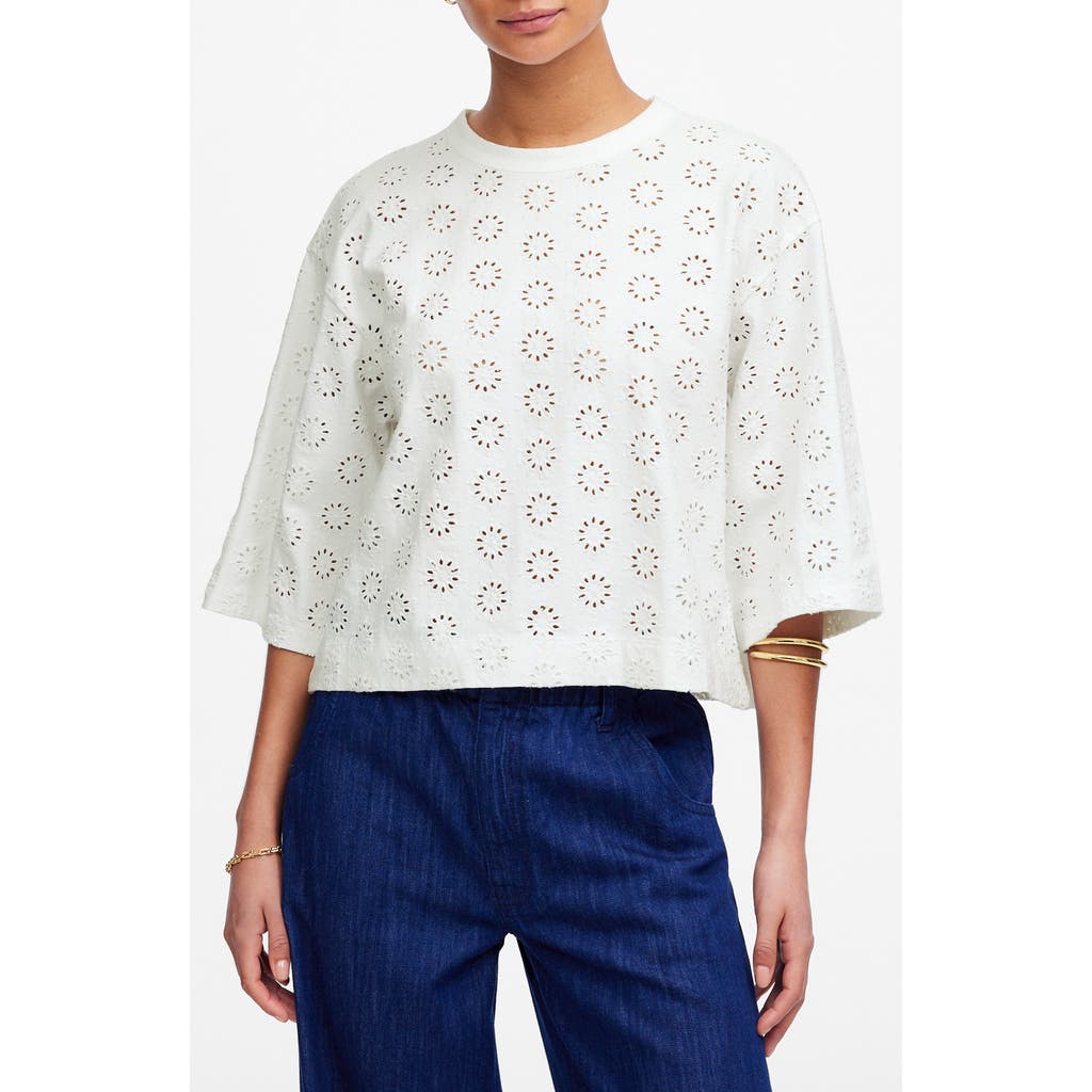 Madewell Embroidered Boxy T-shirt