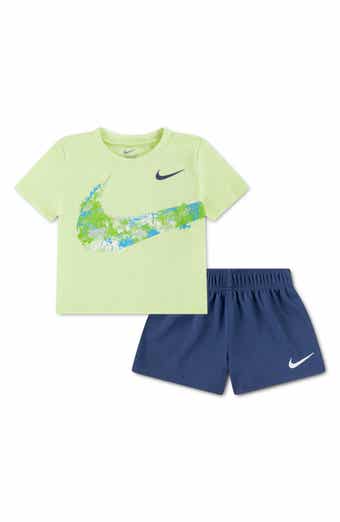 Logo Graphic Print T-Shirt & Shorts Set