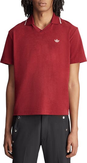 Johnny Collar Terry Cloth Polo