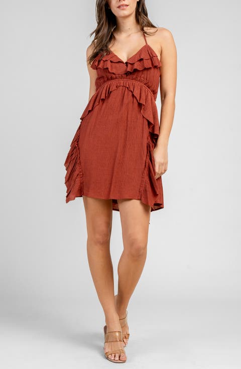 Gauze Short Dress