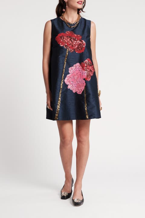 Alice Shift Dress Poppy