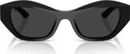 Ferrari 53mm Polarized Cat Eye Sunglasses