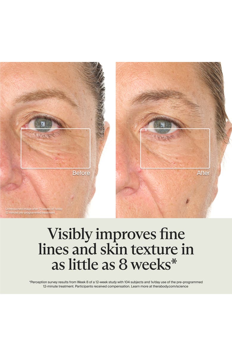 Therabody TheraFace Mask Glo-LED Skincare Mask, Alternate, color, White